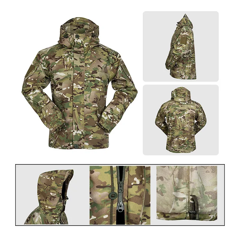 

Outdoor Tactical GK Training Suit Set Anti Splash Water
