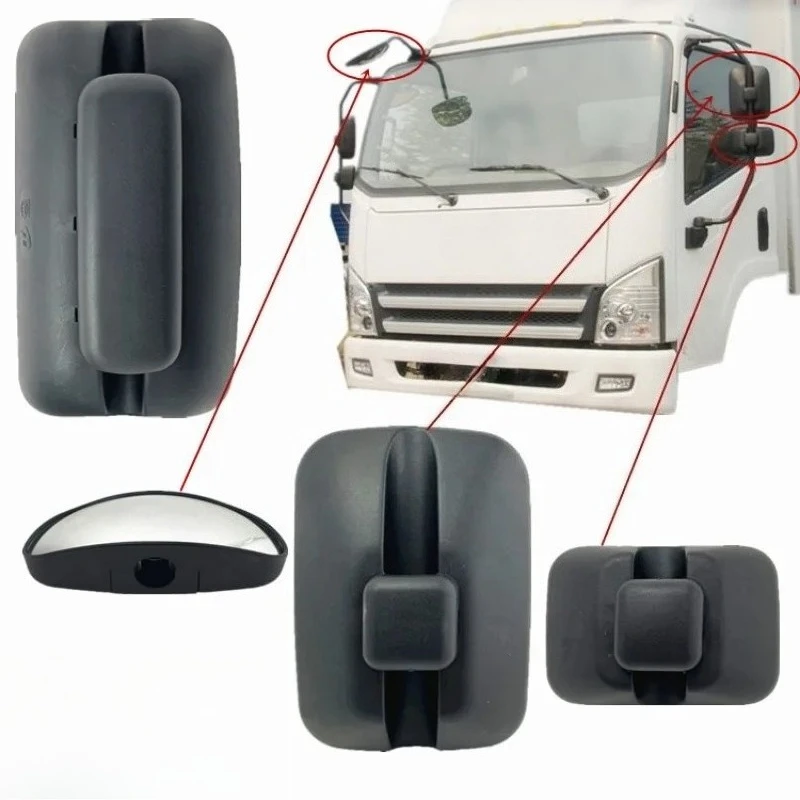 For Jiefang Tiger V Accessories Light Truck Huwei J6F Tiger VH Rearview Mirror Reflective Door Front Square Mirror