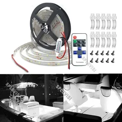 IP65 su geçirmez 12v yay römork duba ışık şerit LED karavan Kayak yat yelkenli tekne deniz güverte Accent iç aydınlatma