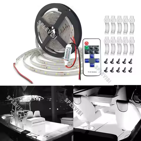 IP65 Waterproof 12v Bow Trailer Pontoon Light LED Strip Caravan Kayak Yacht Sailing Boat Marine Deck Accent Interior Lighting
