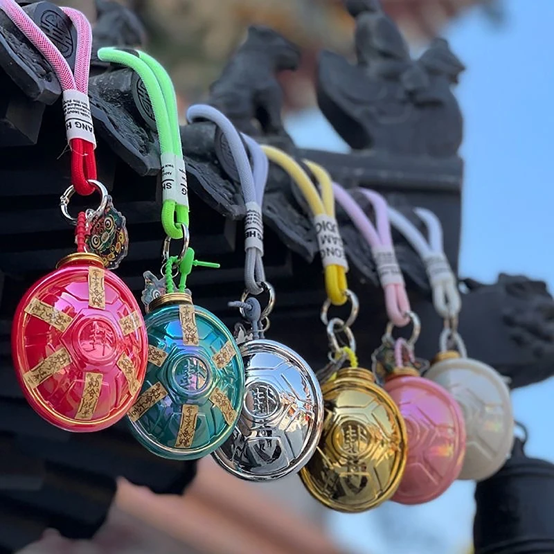 Good Luck Turtle Shell Fun Decompression Toy Money Turtle Desktop Decoration Creative Gift Bag Keychain Lucky Pendant