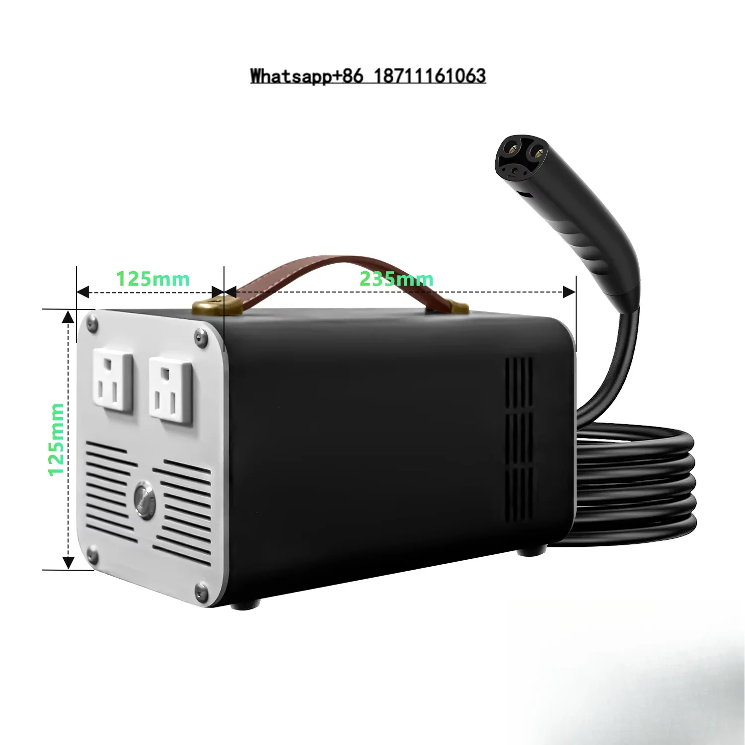 New  3.5KW-5KW 110-220V V2L Portable EV Charger Leakage Overvoltage Protection for Interface for Outdoor Camping