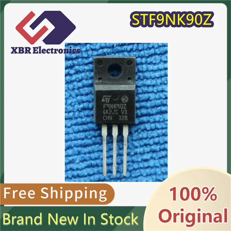 

(10/50 pieces) F9NK90Z STF9NK90Z TO-220F MOS Field Effect Transistor 9A 900V Brand New Genuine Product Free Shipping