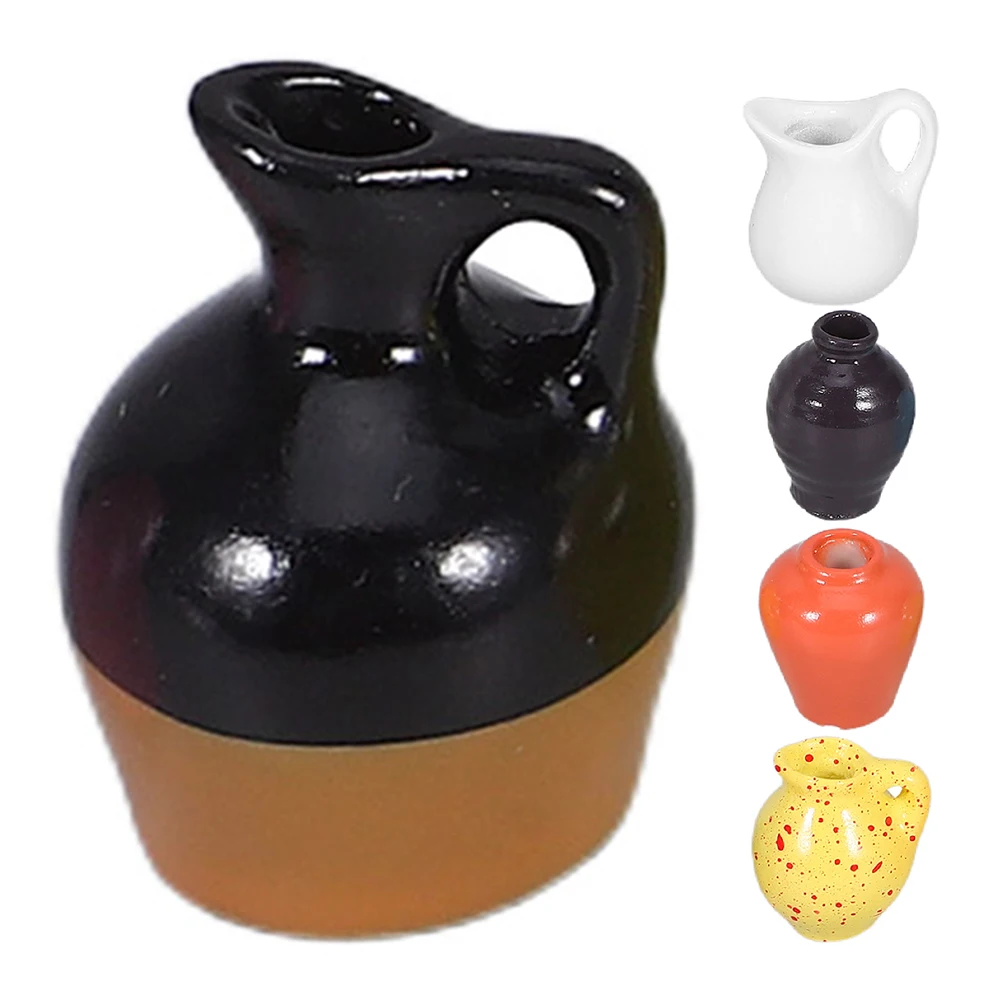 

5 Pcs Mini Vase Refrigerator Stickers Funny Magnets Cute Fridge Bud Vases Miniature Office