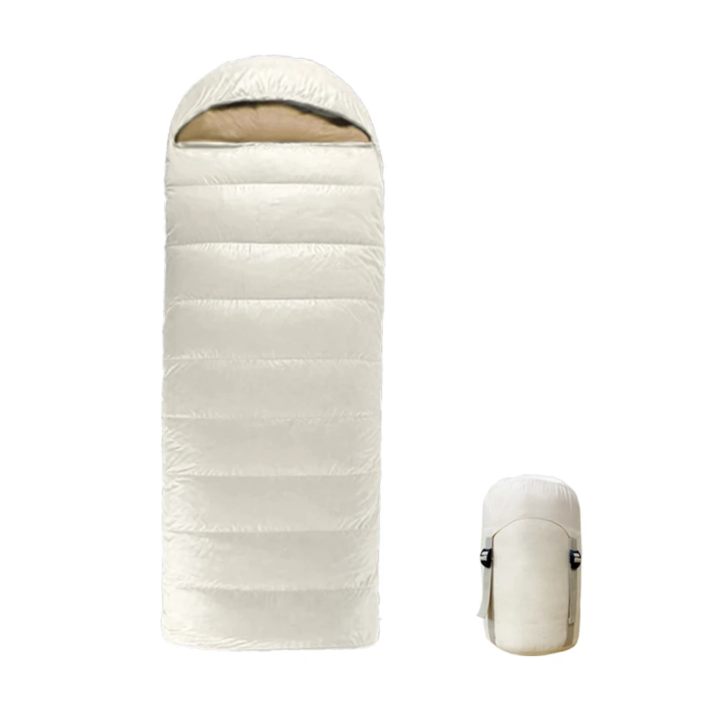 

Ultralight Outdoor Camping Adult 4seaon Envelope Type Duck Down Sleeping Bag