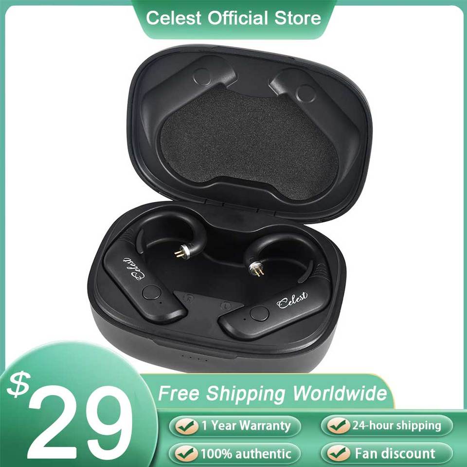  Celest T1 Ear Hook Earphone V5.3 Wireless Bluetooth Headphones Waterproof Headset Cable TWS Headset For Hifi Music Calling IEMs 