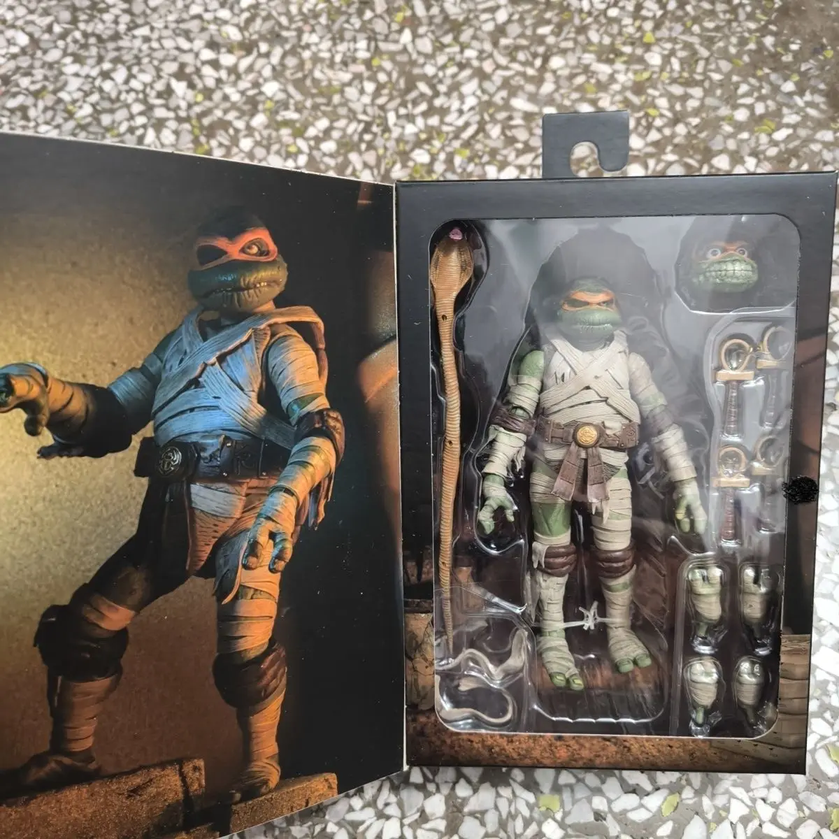 

Аниме Um Tmnt Фигурка Леонардо да Винчи Мумия Микеланджело Рафаэль Последний Ронин Модель Фанатов Соберите игрушки для подарков на день рождения