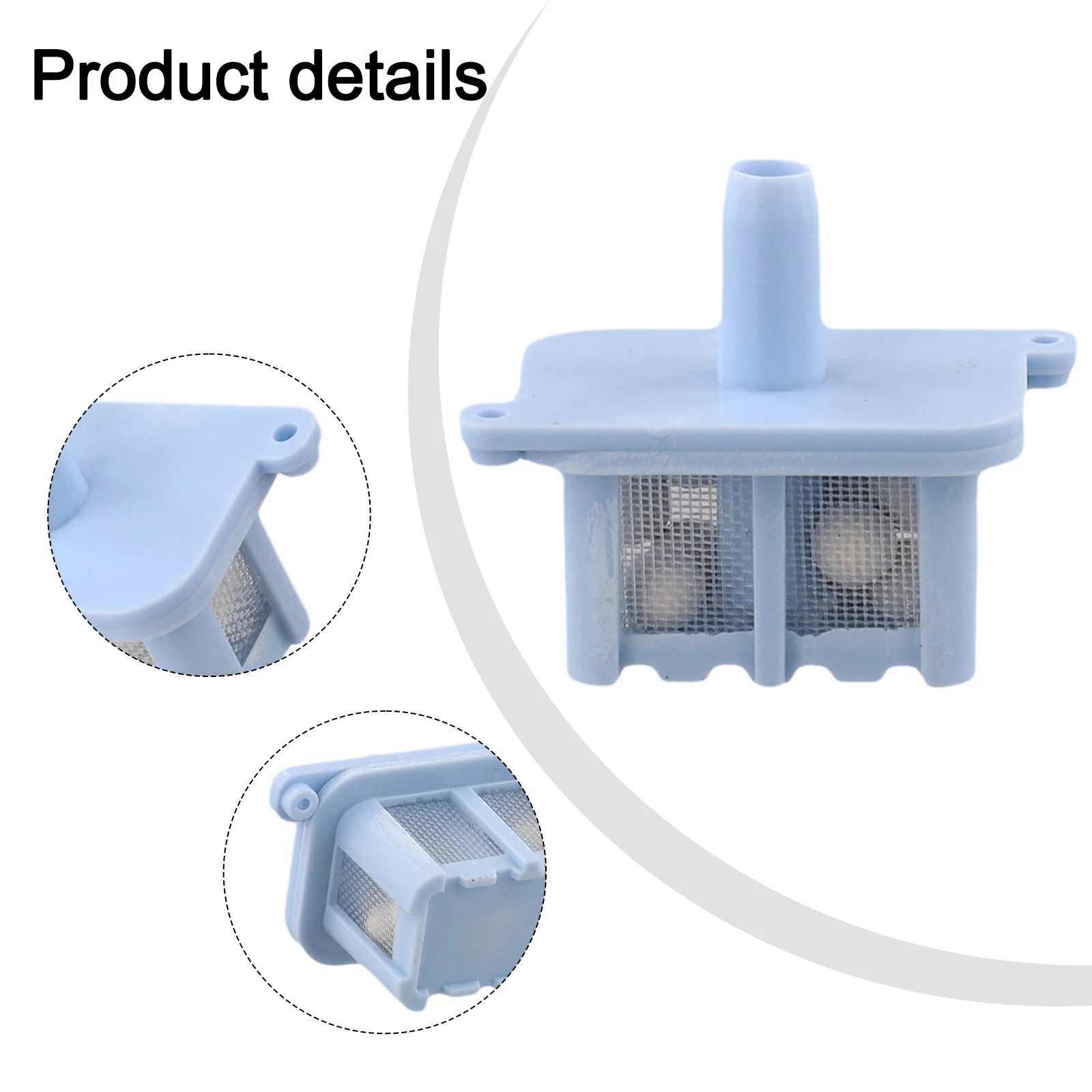 2Pc Clean Water Tank Inlet Filter For Q Revo Series / For Qrevo Edge / For Qrevo Curv Vacuum Clean Water Tank Filter