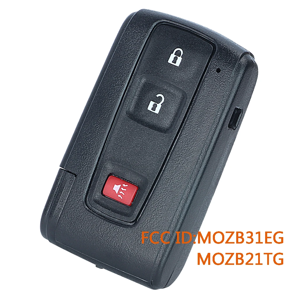 

Умный брелок-ключ KEYECU MOZB31EG 312 МГц ASK для Toyota Prius Hybrid 2004-2009, 3 кнопки, 89994-47061