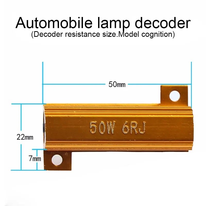 1156 1157 P21W PY21W 7443 7440 Canbus LED Decoder For Car H4 H7 H8 H11 9005 9006 T10 LED Bulb Fast Flash Warning Error Canceller