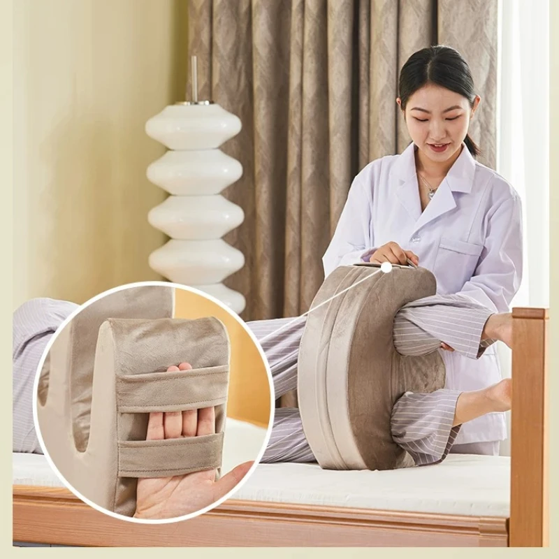 W Type Side Turn Over Device Auxiliary Pad Anti-Bedsore Bed Care Triangular Pillows with Straps for Enhanced Comfort and Safety