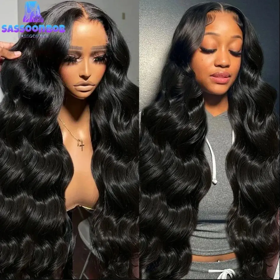 Body Wave Lace Front Wig Human Hair 13x4 13x6 HD Lace Frontal Wigs Transparent Water Wave Human Hair Wigs For Women Pre Plucked