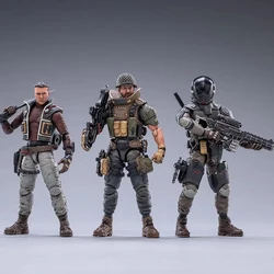 JOYTOY 1/18 Action Figure Dark Source Characters Trio Toy Soldiers Anime Figurines Military Model for Hobby Collection