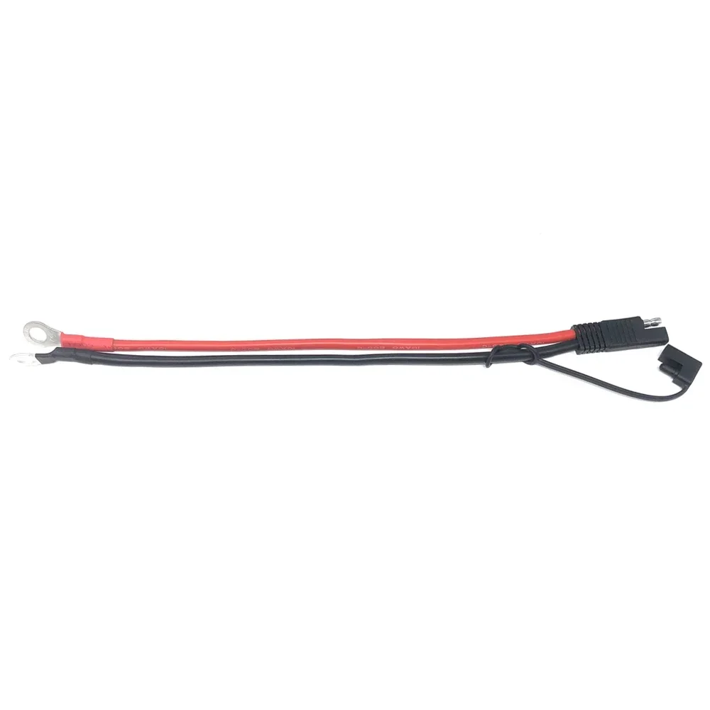 10AWG 30CM SAE To O Ring Terminal Harness 2 Pin Quick Disconnect Plug SAE Connection Motorcycle, Car, Tractor -60 - 200 Celsius