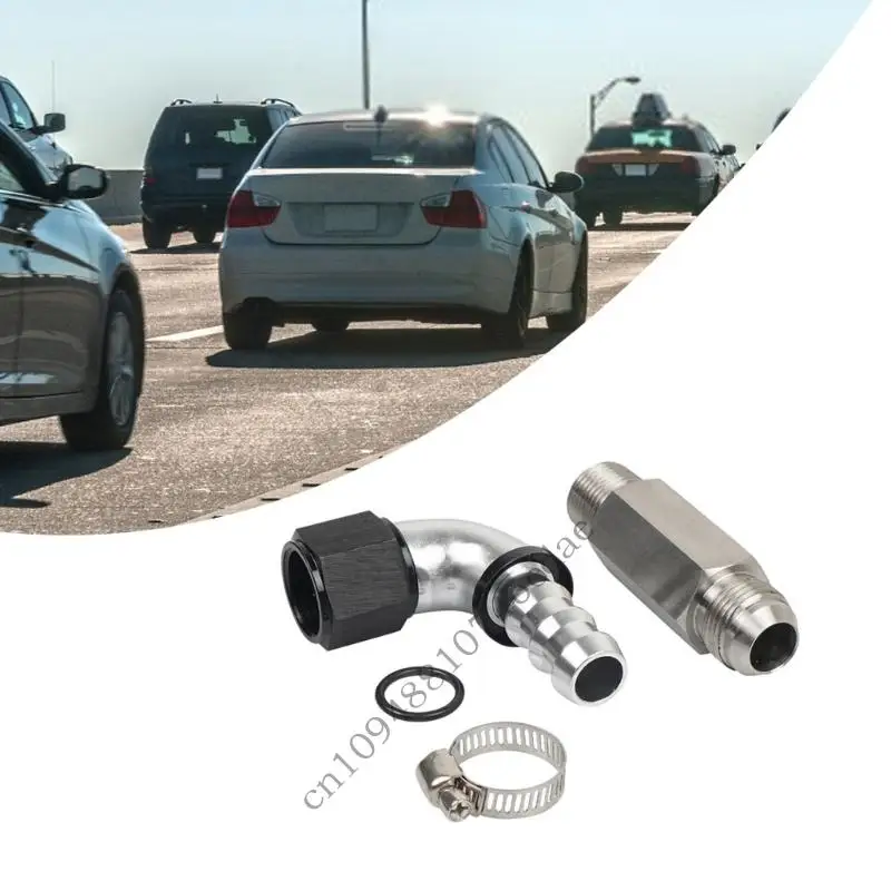 Threaded Heater Hose Adapter Set Hose Fitting for 2007.5+ 6.7L Truck Service