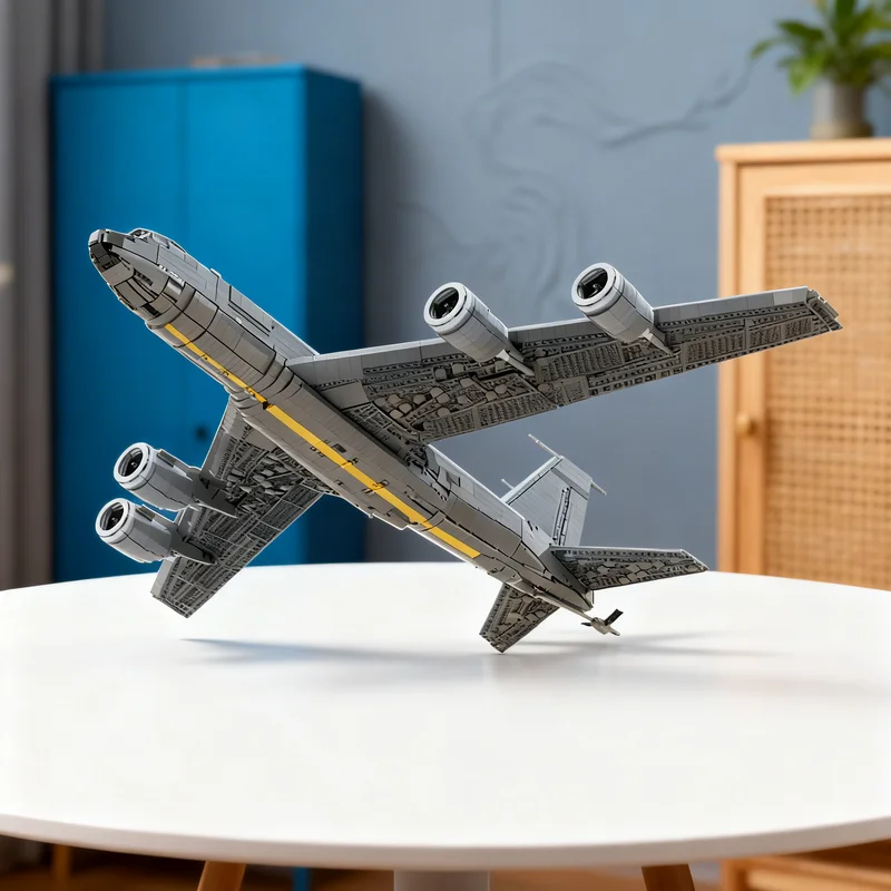 

5784 детали MOC Boeing KC-135 Stratotanker: Конструктор Creator Expert, Новогодний подарок, Идея для творчества своими руками