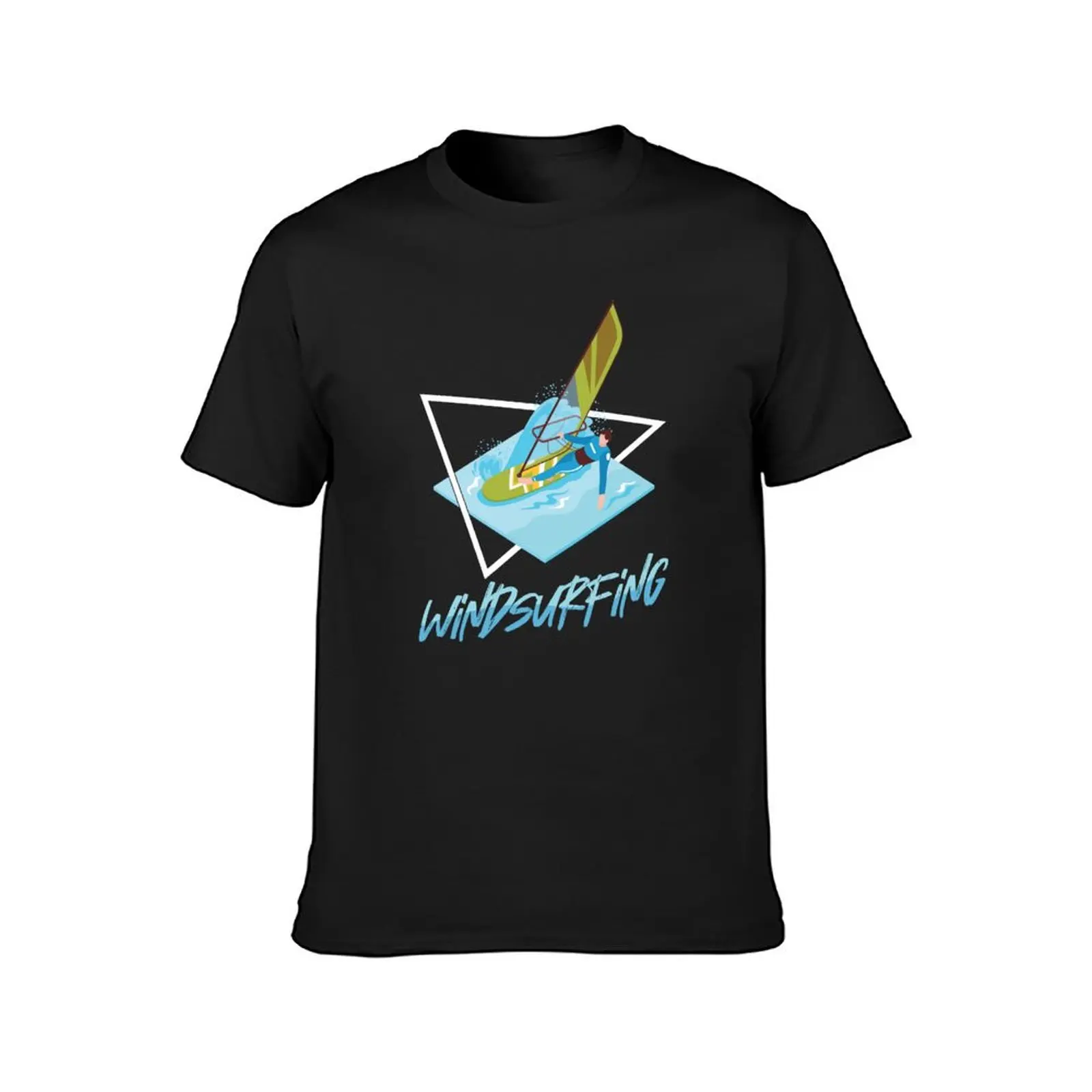 Windsurfing Sailboarding Sailing Windsurfer Water Sports T-Shirt sports fans oversized mens vintage t shirts