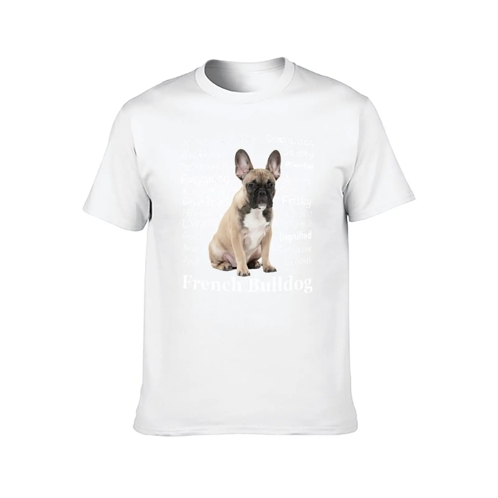 Frenchie Traits T-Shirt funny t shirts dark humor t shirt man casual cotton t shirts man 100% T-Shirt