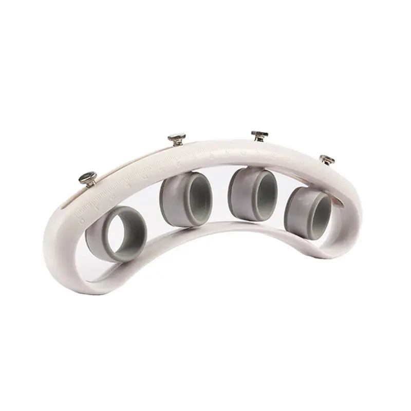 NALFI-Guitar Finger Expansion Finger Force Span Practing Trainer Tool,Bass Piano Finger Speed System Parts White