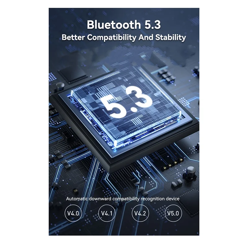 BTLIFE-Bluetooth 5.3 Adaptor Audio 2-In-1 Penerima Pemancar Memutar Musik Stereo Nirkabel AUX 3.5Mm