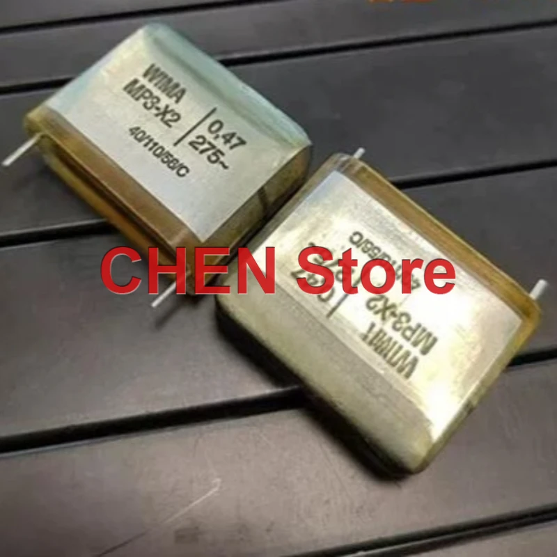 

1PCS/10PCS original Germany WIMA MP3-X2 0.47UF 470NF 250VAC 275VAC 474 P27MM Film Audio capacitor Free Shipping