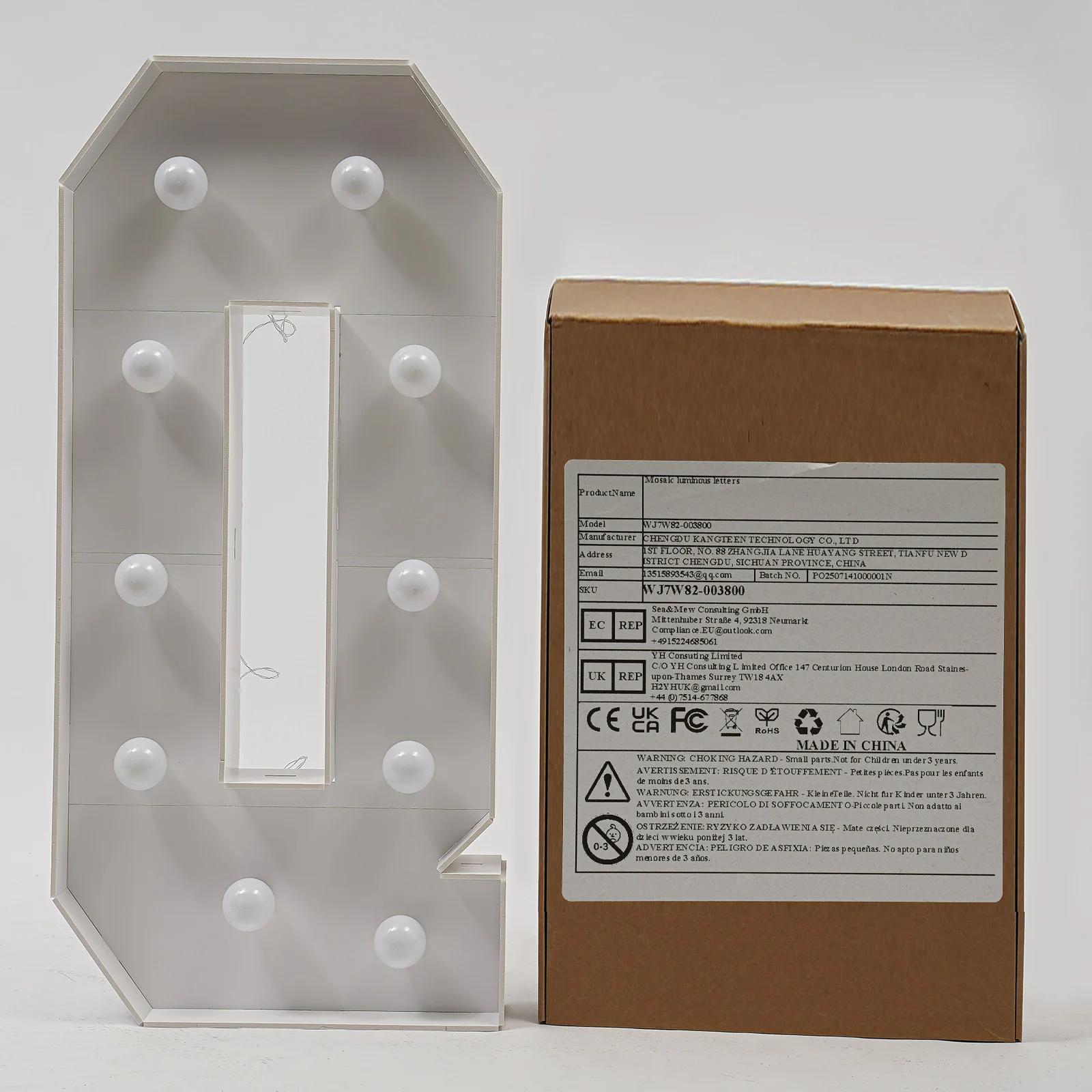 Große 36-Zoll Leuchtbuchstaben mit Warmem LED-Licht, Freistehende KT-Board-Schilder für Hochzeiten, Partys, Heimdekoration, Batteriebetrieben (Y/Q) – Detail 17