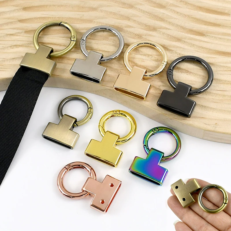 

2-10Pcs 20/25mm Metal Buckle Bag Strap O Ring Keychain Spring Hooks Handbag Chain Hanger Connect Clasp DIY Hardware Accessories