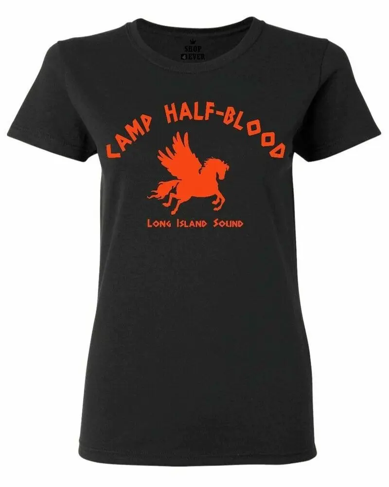 Camp Half Blood Orange Women's T-Shirt Cool Demigods Long Island ShirtsAnime Graphic T-shirts for Men Clothing Women Tees High Q