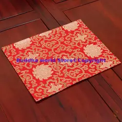 Wholesale Buddhism supply Thailand Tibet Nepal Temple home family Auspicious Worship Altar Buddha statue Table cloth mat Cushion