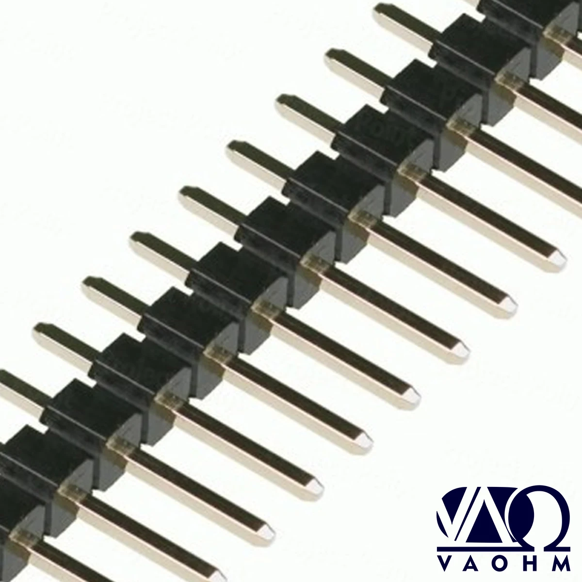 100 Stück 2,54 mm Stiftleiste gerade (180 ° ) 30P 40P