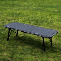 Camping IGT Table igt 5 Unit Table Lightweight Aluminum Alloy Table Ultralight Folding Camping Desk Picnic Tactical IGT Desk