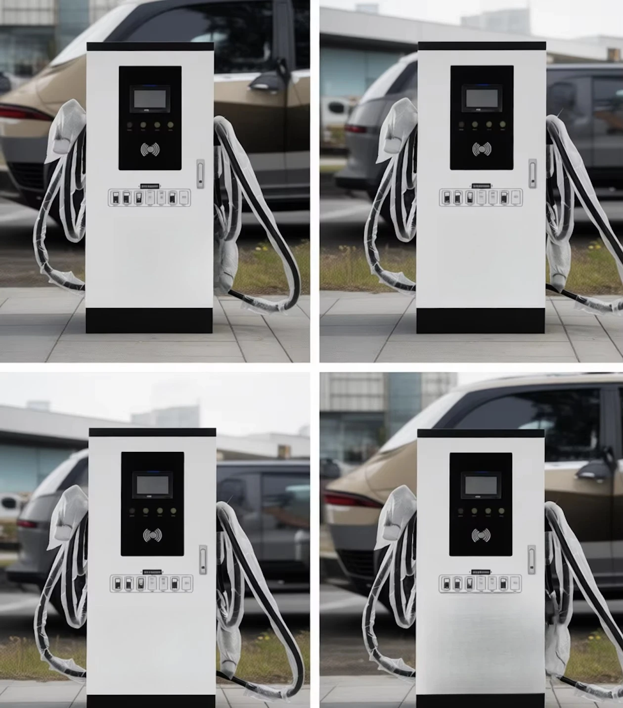 Heavy truck dual DC charging pile 400kw car charging station intelligent car charger