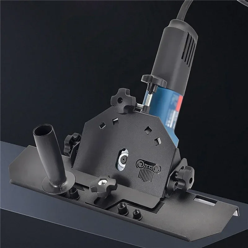 Tiling 45Degree Angle Cutting Machine for 125 Type Angle Grinder Chamfer Bracket Ceramic Tile Cutter Seat Chamfer Corner Cutting