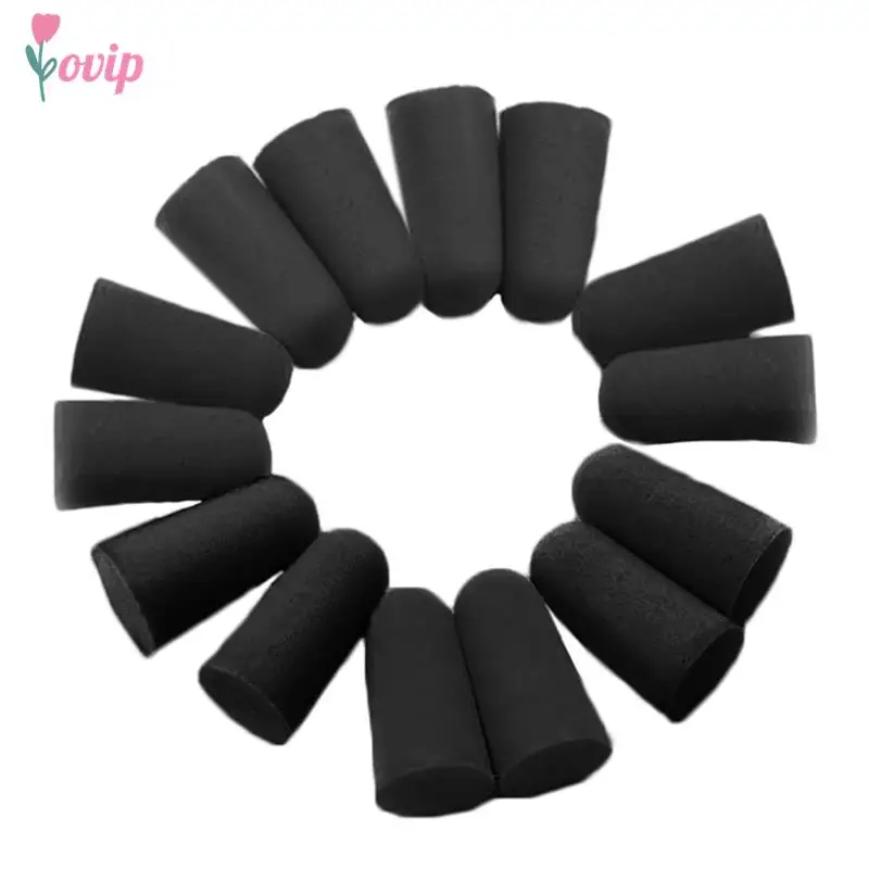 20PCS/lot Black Sponge Foam Ear Plugs Anti Noise Snore Earplug Comfortable Hearing Protection Ear Plugs