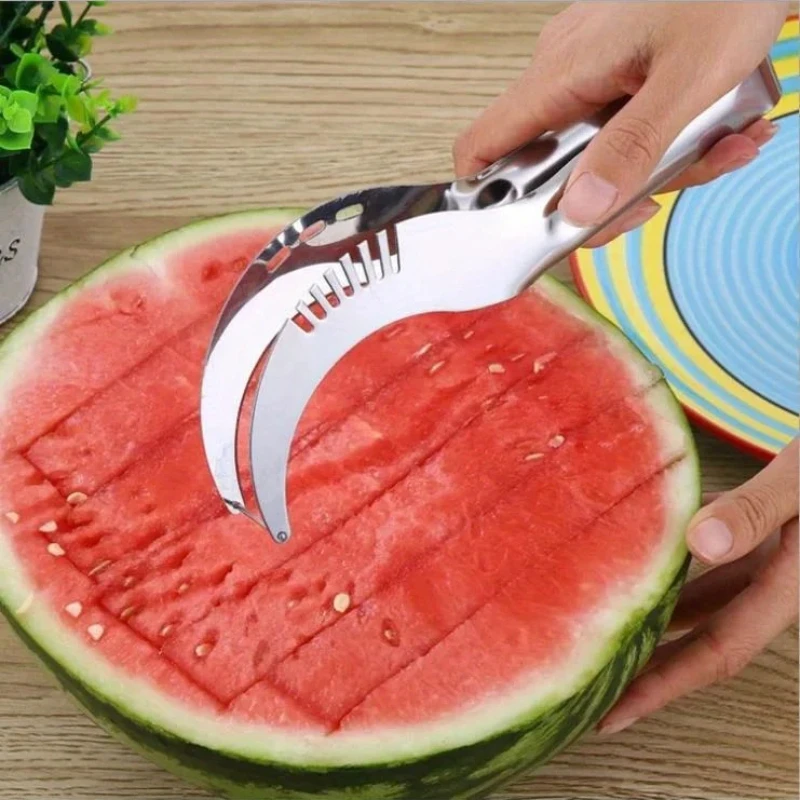 Watermelon Slicer Cutter - Watermelon Slicer, Watermelon Fruit Slicer, Stainless