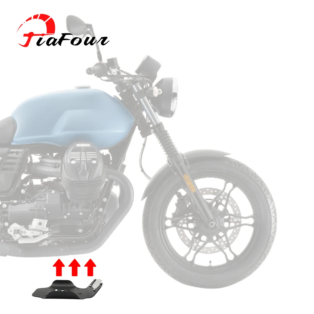 

Engine Chassis Guard For V7 Milano Carbon Rough V7 Centenario V9 Bobber Roamer Lower Engine Protection Cover Skid Plate Base