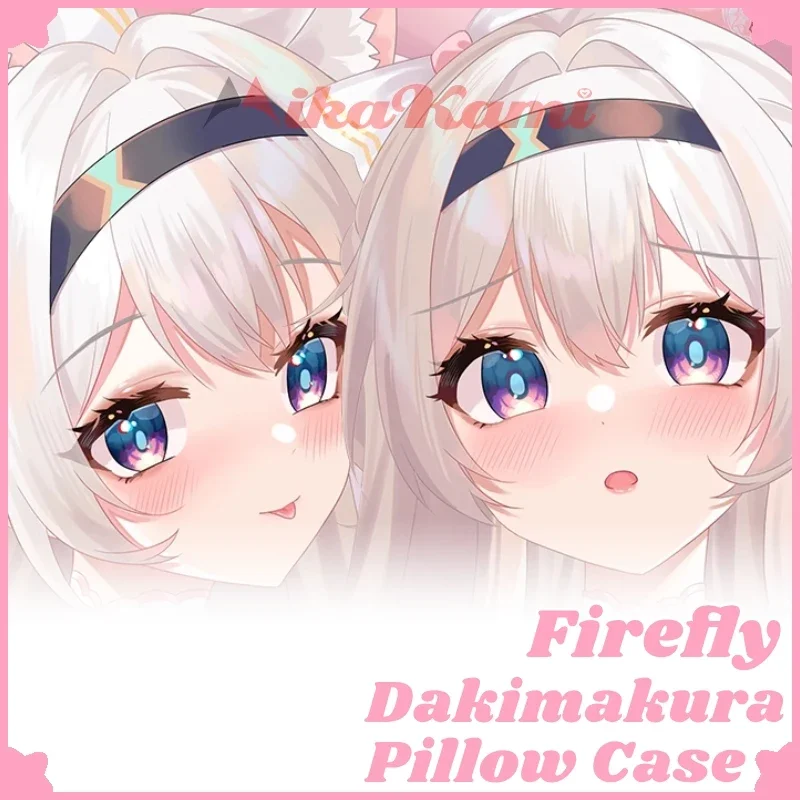 Firefly Dakimakura Honkai Star Rail Game Pillow Case Sexy Pillowcase Full Body Hugging Cushion Cover Bedding Home Decor Gift