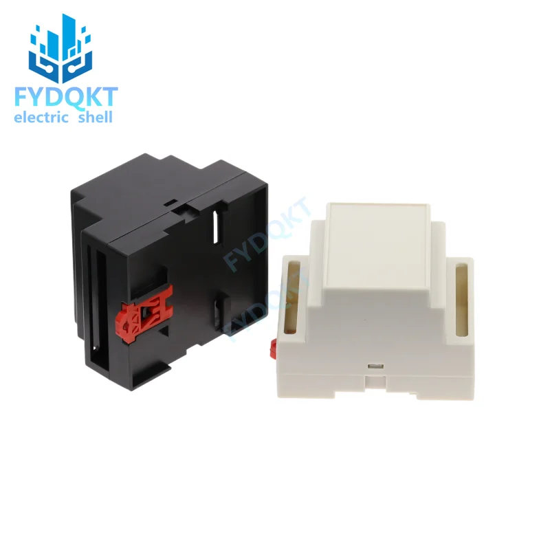 1PC DIN Rail PLC  Fire detection instrument Standard 35 rail electrical box 88X59X72 switch alarm signal wireless module Boxes
