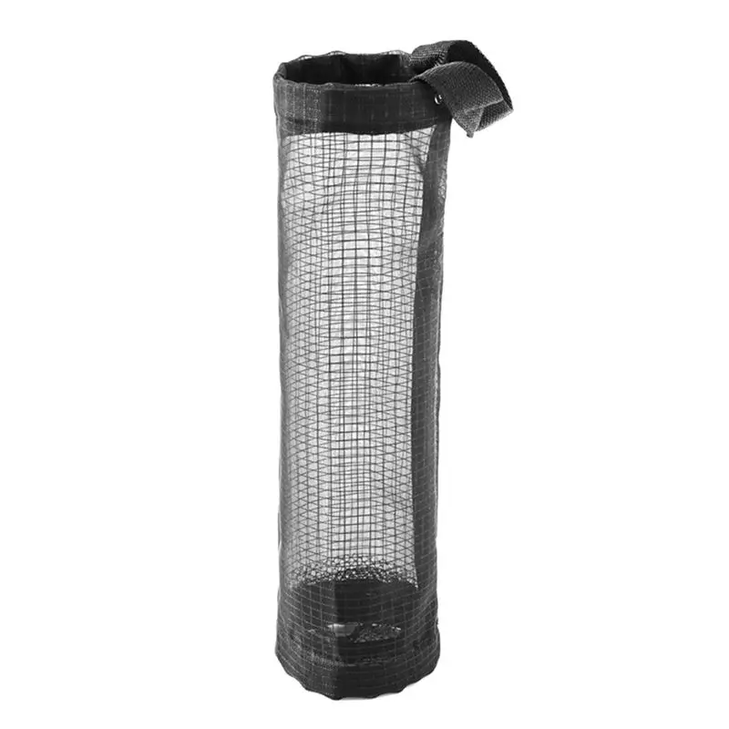 A67P-Home Grocery Bag Holder Wall Mount Plastic Bag Holder Dispenser Hanging Storage Trash Garbage Bags