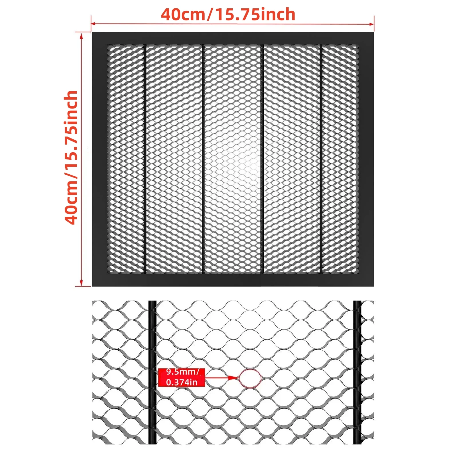 NEJE لوحة النقش بالليزر دعم لوحة العسل منصة العمل لجميع ملحقات أدوات آلة القطع بالليزر