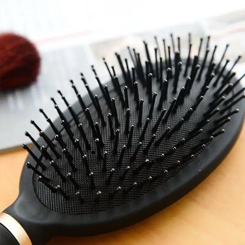 Molf 1pc Massage Oval Hair Comb Comb Vòng hình chữ nhật chống lại không khí khử tĩnh điện