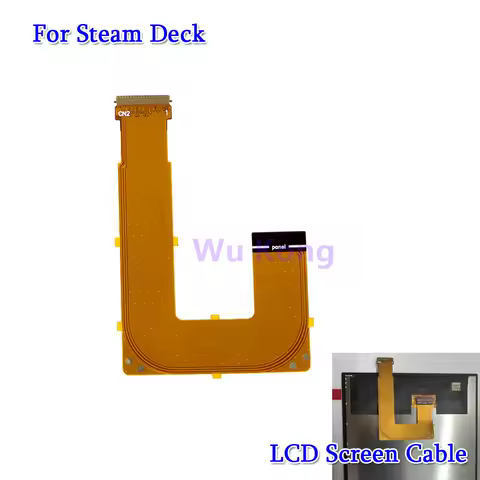 1PCS LCD Screen Connection Cable for Steam Deck screen Display LCD Connector Flex Ribbon cable Repair Part