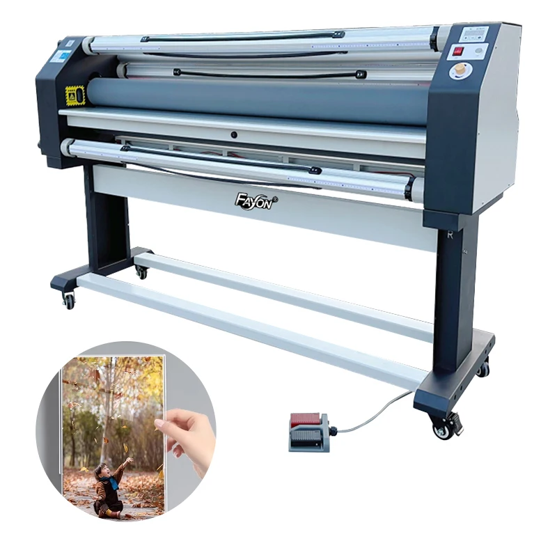 High productivity 1600mm new platform suction function cold hot roll laminator take-up 63inch laminating machinery