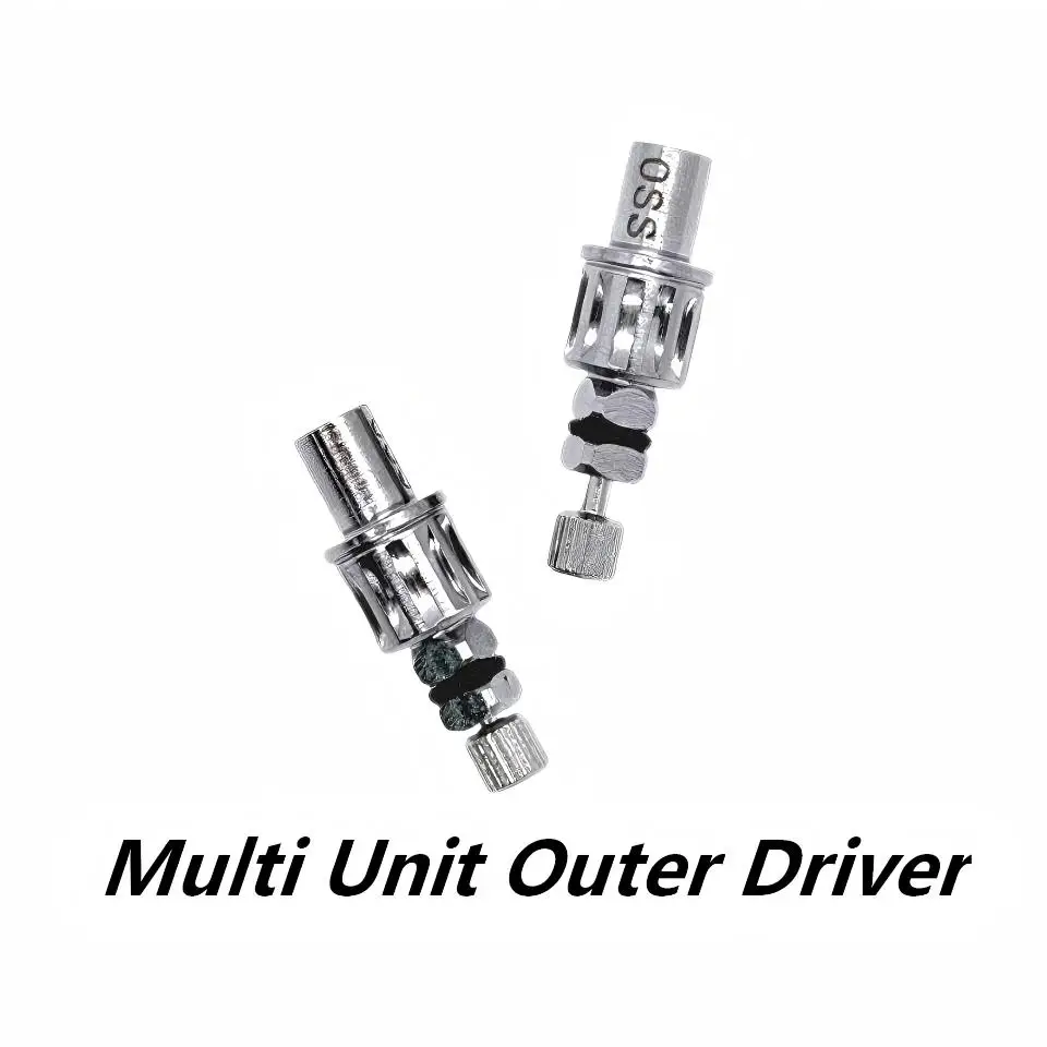 Dental Implant Multi Unit Outer Driver Torque Wrench Screwdriver Insertion Tool Restorative Surgical Prosthetic Tool Adapter
