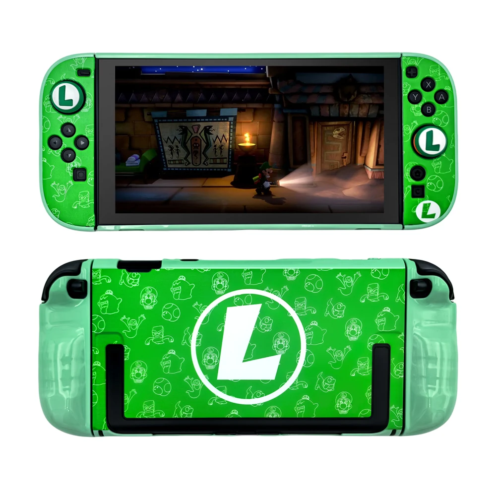 

Чехол для Nintendo Switch 2, чехол, док-станция, защитный прозрачный чехол в стиле аниме, грибной ТПУ, переключатель 2, аксессуары, контроллер JoyCon