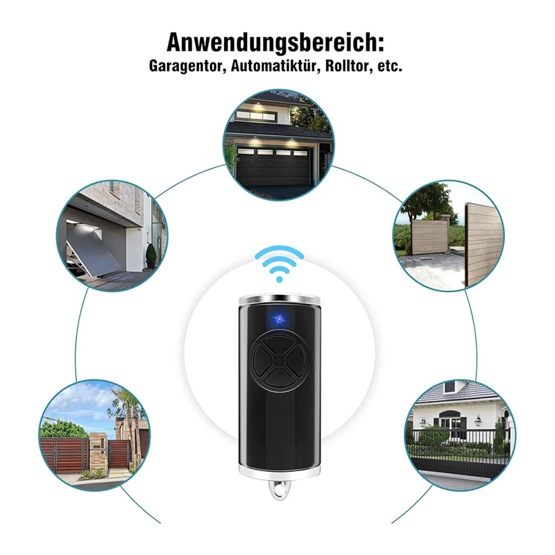 868Mhz ประตูโรงรถ, 2Pack เปลี่ยนโรงรถประตู Openers สําหรับ Hormann เครื่องส่งสัญญาณมือถือ HSE-4-868-BS