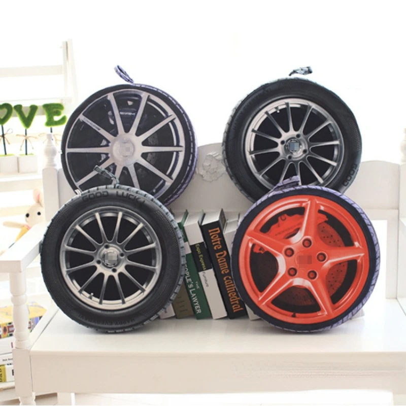 Creative Simulation Car Tire Cushion Office Chair Car Cushion Company Event Personalized Gift Office Chair Cushion