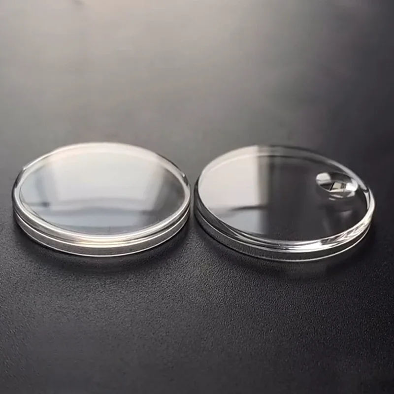 الزجاج العضوي الاكريليك ساعة بلاستيكية عدسة زجاجية للخمر القديم 1601 1680 15000 1083 6917 6694 ، استبدال أجزاء الساعة