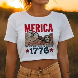 Usa Trump 2024 Merica tshirt women graphic tshirt girl comic manga funny clothes