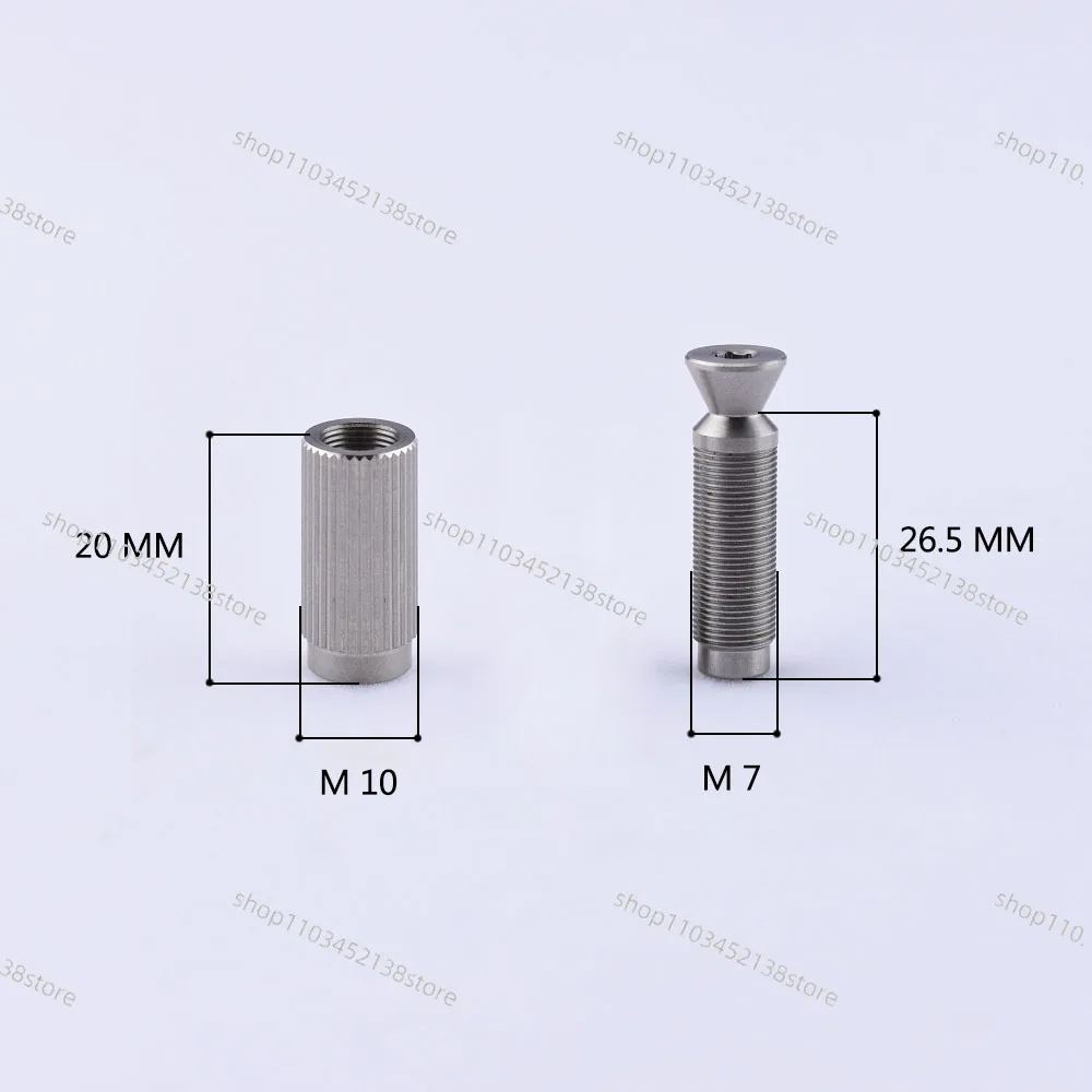 Stainless Steel Double Shaker Bridge Pillar Trill System Pillar Lifting Screw
